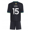 Maglie da calcio Manchester United Leny Yoro #15 Terza Maglia Bambino 2025-26 Manica Corta (+ Pantaloni corti)